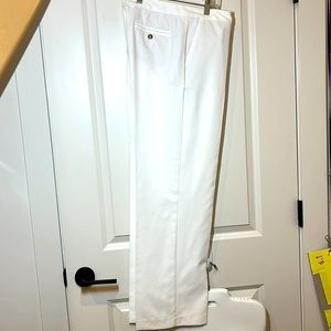 IZOD x-tra dry golf pants white  size 10 bnwot
